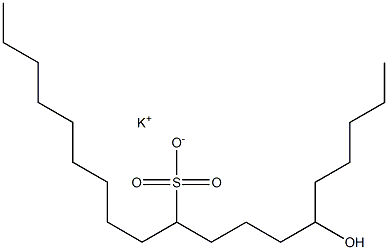 6-Hydroxynonadecane-10-sulfonic acid potassium salt