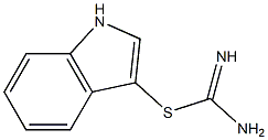 Carbamimidothioic acid 1H-indol-3-yl ester Struktur