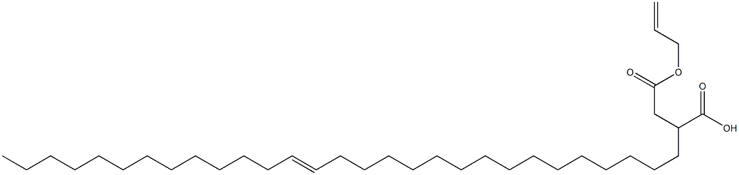 2-(16-Nonacosenyl)succinic acid 1-hydrogen 4-allyl ester Structure