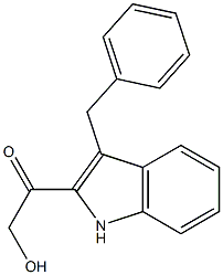 2-Hydroxy-1-(3-benzyl-1H-indol-2-yl)ethanone