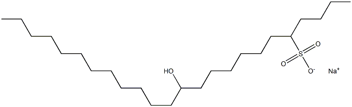 12-Hydroxytetracosane-5-sulfonic acid sodium salt