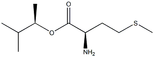(R)-2-Amino-4-(methylthio)butanoic acid (R)-1,2-dimethylpropyl ester Structure