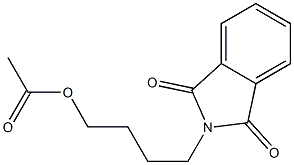N-(4-Acetoxybutyl)phthalimide Struktur