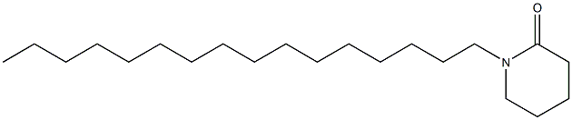 1-Hexadecylpiperidin-2-one 结构式