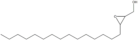 2,3-Epoxystearyl alcohol Structure