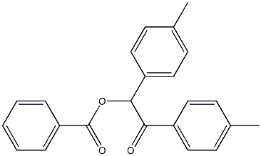 4,4'-Dimethylbenzoin benzoate Structure