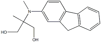 2-[(9H-Fluoren-2-yl)methylamino]-2-methyl-1,3-propanediol Structure