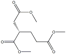 [S,(-)]-1,2,4-Butanetricarboxylic acid trimethyl ester Struktur
