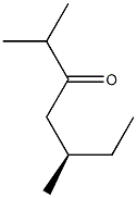 [R,(-)]-2,5-Dimethylheptane-3-one Structure