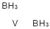 バナジウム-二ほう素 化学構造式