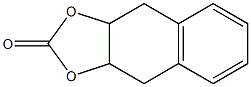 3a,4,9,9a-Tetrahydronaphtho[2,3-d]-1,3-dioxol-2-one,,结构式