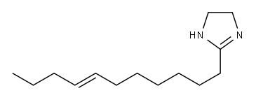 2-(7-Undecenyl)-1-imidazoline Structure