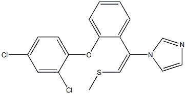 1-[(E)-2-Methylthio-1-[2-(2,4-dichlorophenoxy)phenyl]ethenyl]-1H-imidazole