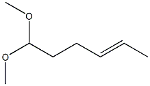 4-Hexenal dimethyl acetal Structure