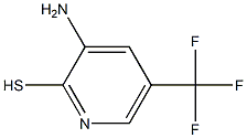 3-Amino-2-mercapto-5-(trifluoromethyl)pyridine Structure