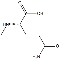 N-甲基-谷氨酰胺 结构式