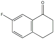 7-fluoro-3,4-dihydronaphthalen-1(2H)-one Struktur