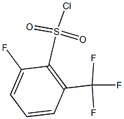 2-fluoro-6-trifluoromethylbenzenesulfonyl chloride,,结构式