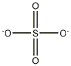 Sulfate standard solution Struktur