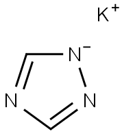 1,2,4-triazole potassium salt 化学構造式
