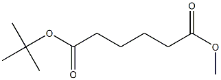 Tert butyl Methyl adipate Struktur