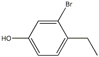 3-BroMo-4-ethylphenol 结构式