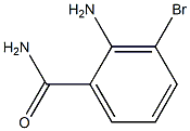 2-氨基-3-溴苯甲酰胺,,结构式