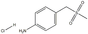 {4-[(Methylsulfonyl)methyl]phenyl}amine hydrochloride