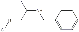 N-benzylisopropylamine hydrochloride Structure
