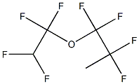 Tetrafluoroethyl tetrafluoropropyl ether Structure