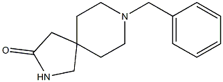 8-苄基-2,8- 二氮杂螺[4,5]癸烷-3-酮 结构式
