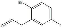 2-(2-bromo-5-methylphenyl)acetaldehyde