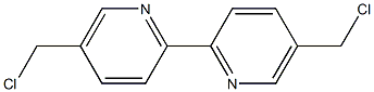 5,5'-双(氯甲基)-2,2'-联吡啶 结构式