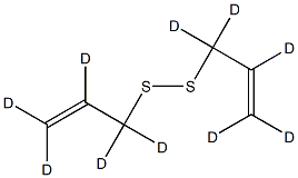 Diallyl disulfide-D10 Structure