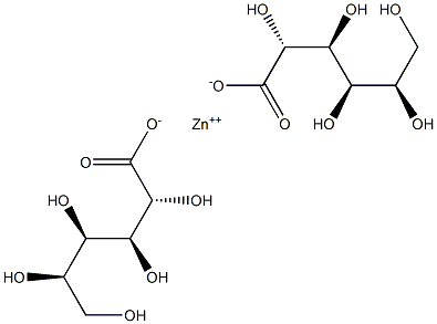 Zinc gluconate, , 结构式