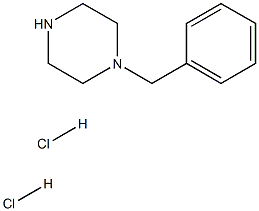 1-苄基-哌嗪双盐酸盐 结构式