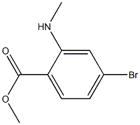 4-Bromo-2-methylamino-benzoic acid methyl ester
