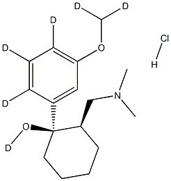 (1R,2S)-Tramadol-d6 HCl Structure