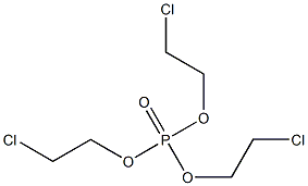 磷酸三(2-氯乙基)酯, , 结构式