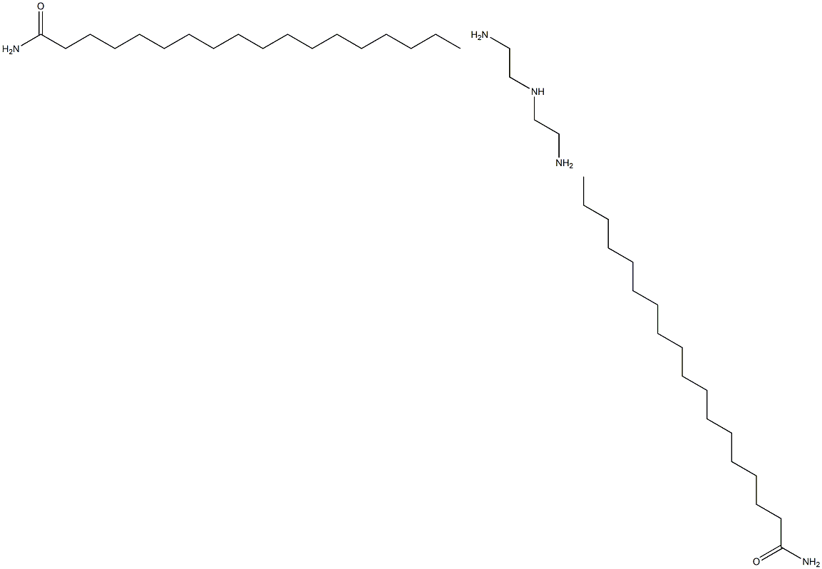 二乙撑三胺双硬脂酰胺 结构式