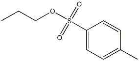 对甲苯磺酸丙酯 结构式