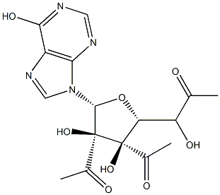 2',3',5'-triacetylinosine Structure