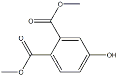 4-羟基邻苯二甲酸二甲酯 结构式