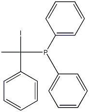 三苯基乙基碘化膦,,结构式