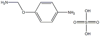 4-二氨基苯甲醚硫酸盐,,结构式