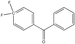 4,4-二氟二苯酮,,结构式