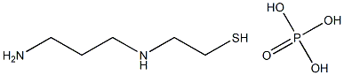 2-(3-aminopropylamino)-ethanethiol phosphate Structure