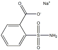 Sodium sulfamoyl benzoate Structure