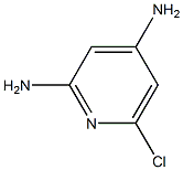 2,4-Diamino-6-Chloropyrmidine Struktur