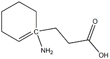 A-AMINO-1- CYCLOHEXENYLPROPIONIC ACID Structure